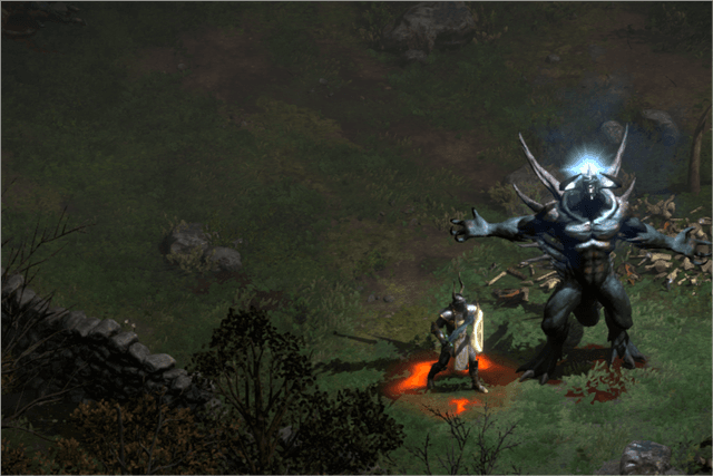 player about to fight the Countess