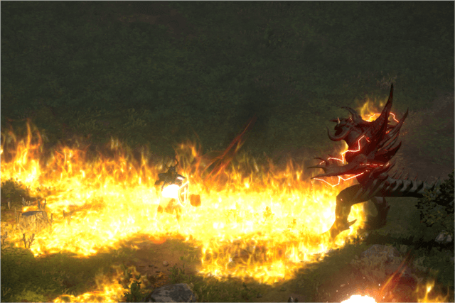 player about to fight the Countess
