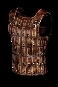 A studded leather socketed with tal and eth to create the Stealth runeword