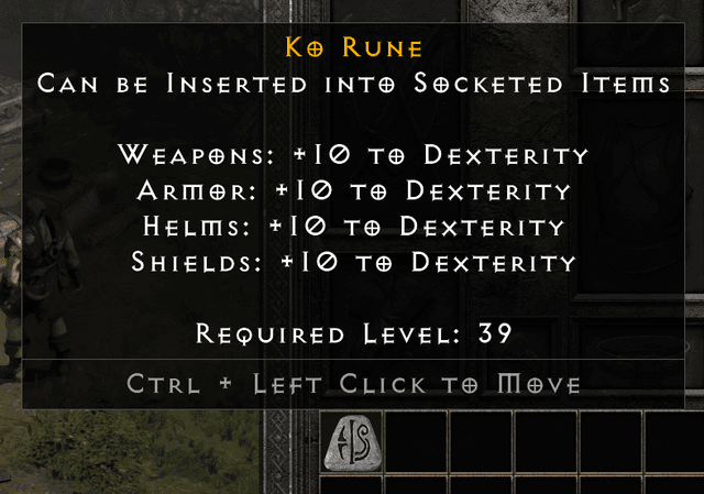Diablo 2 Resurrected ko rune