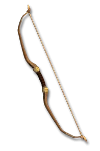 A composite bow socketed with ort and eth to create the Zephyr runeword