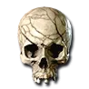 Diablo 2 Resurrected Flawed Skull