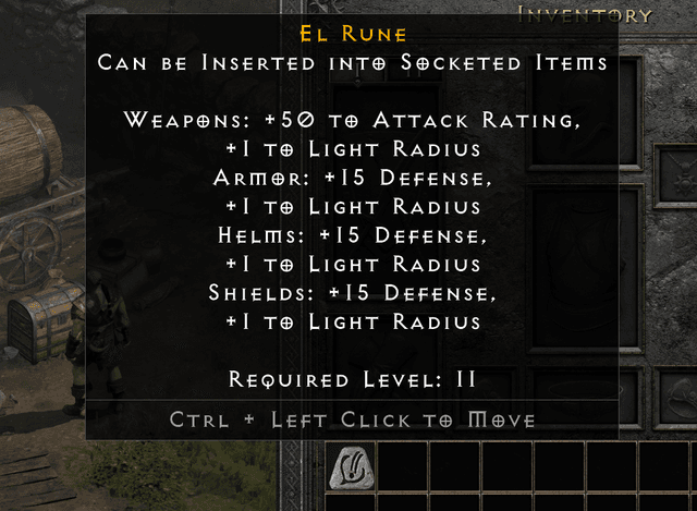 Diablo 2 Resurrected el rune