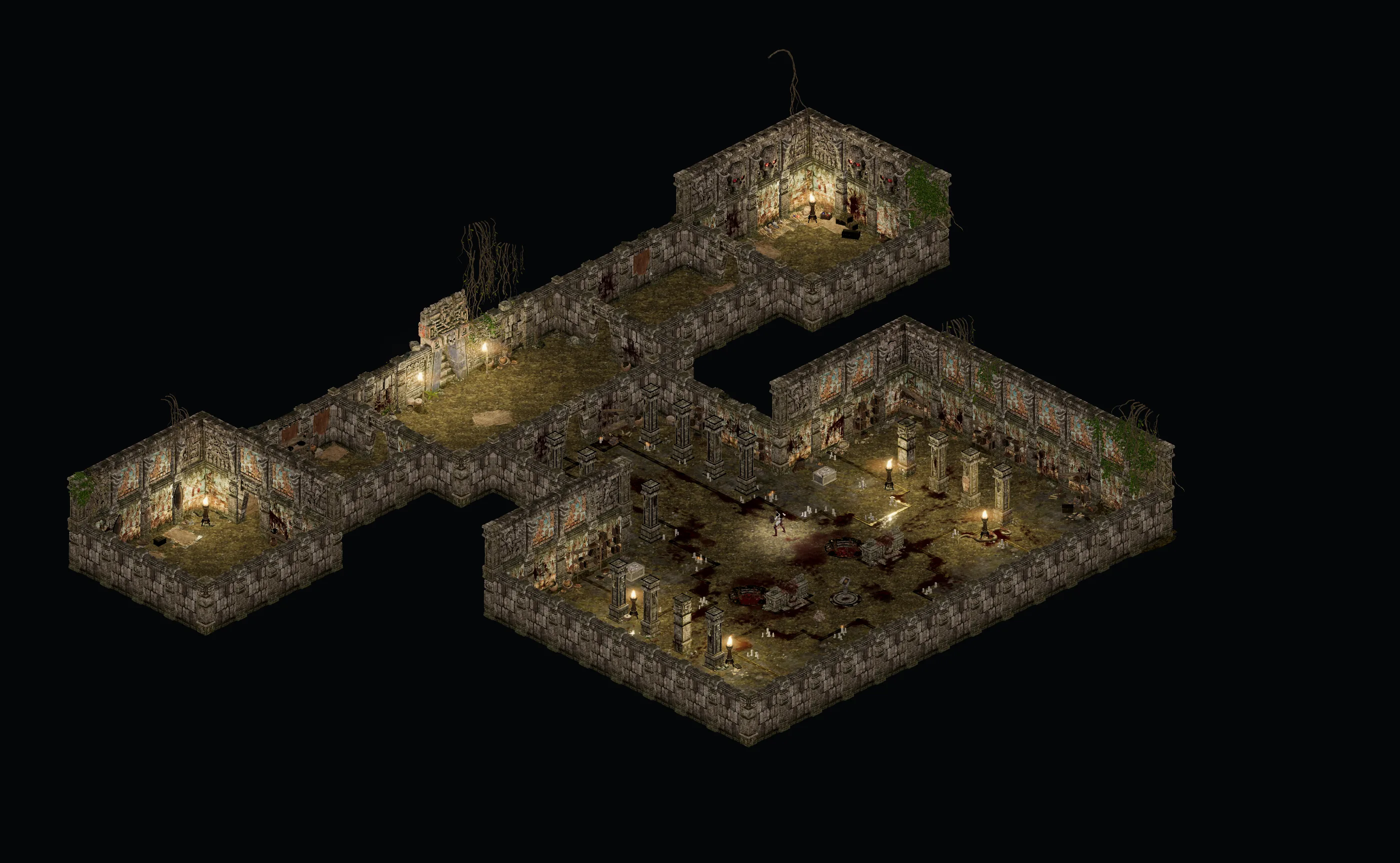 Map of Ruined Temple
