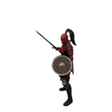 Battlemaid Sarina Attack 1 animation