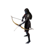 Dark Archer Attack 1 animation