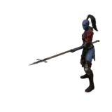 Dark Lancer Attack 1 animation