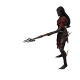 Black Lancer Attack 1 animation