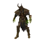 Oblivion Knight using Mon Bone Armor