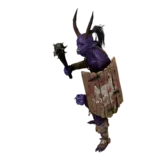 Warped One Attack 2 animation