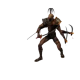 Sand Raider using Fire Hit