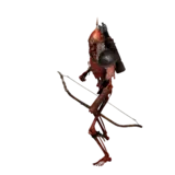 Burning Dead Archer Attack 1 animation