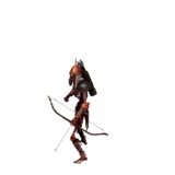 Burning Dead Archer using Skeleton Raise