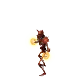 Burning Dead Mage using Skeleton Raise
