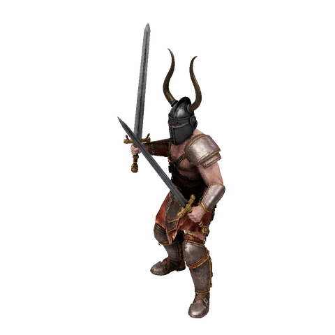 Barbarian idle animation