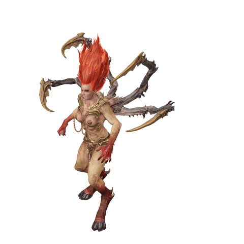 Demon idle animation