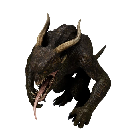 Disfigured idle animation