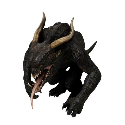 Damned idle animation