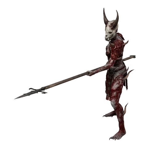 Dark Spearwoman idle animation