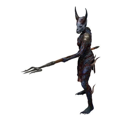 Dark Lancer idle animation