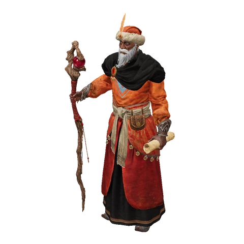 Drognan idle animation