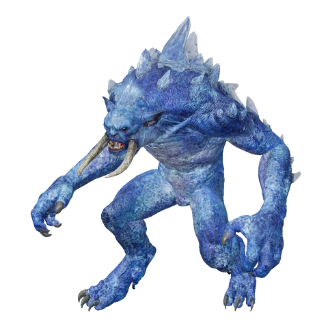 Frozen Horror idle animation