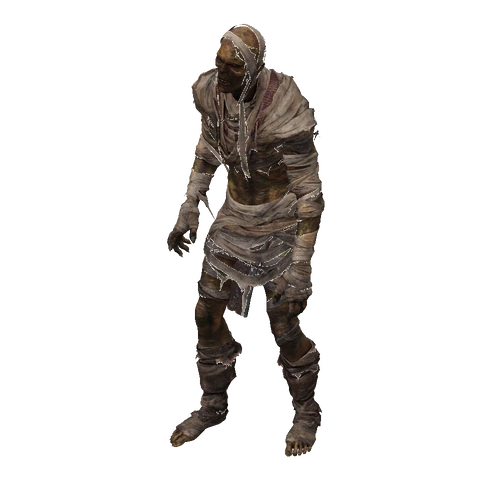 Mummy idle animation