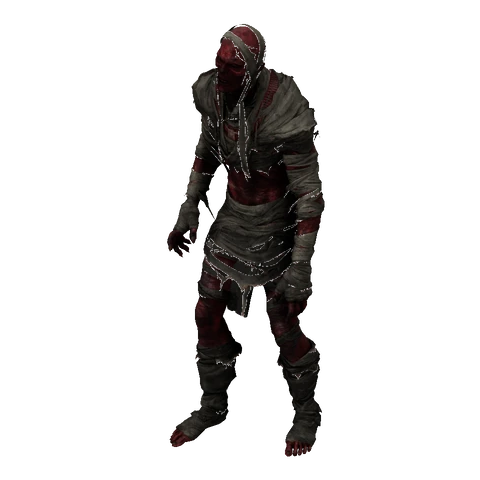 Decayed idle animation