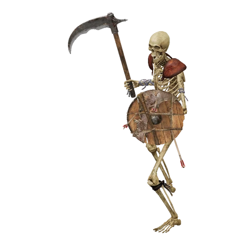 Skeleton, summoned by Raise Skeleton
