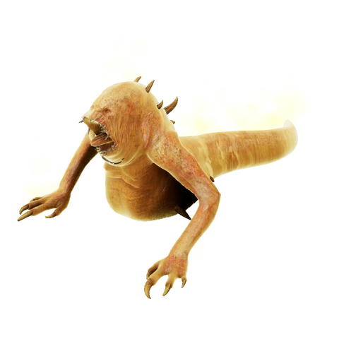 Pain Worm idle animation
