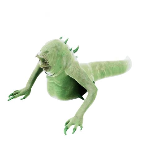 Agony Worm idle animation