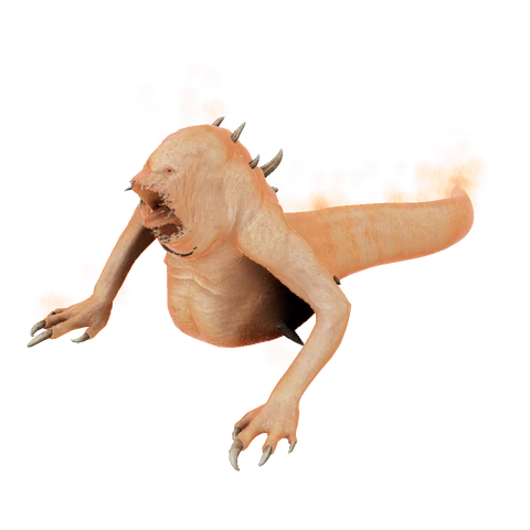 Anguish Worm idle animation
