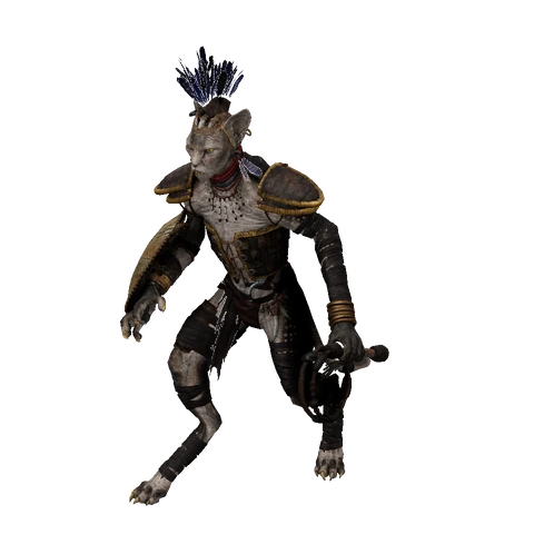 Saber Cat idle animation