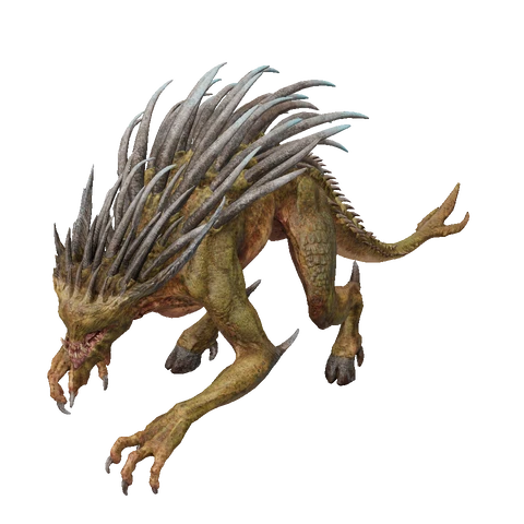 Razor Spine idle animation