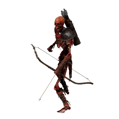 Burning Dead Archer idle animation