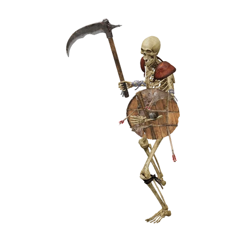 Skeleton idle animation