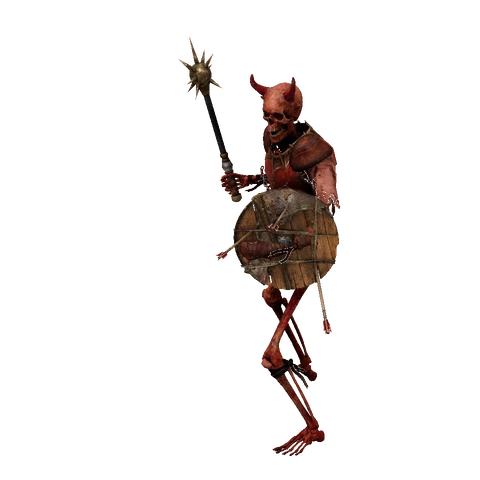 Burning Dead idle animation