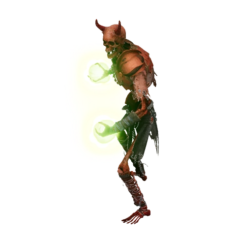 Burning Dead Mage idle animation