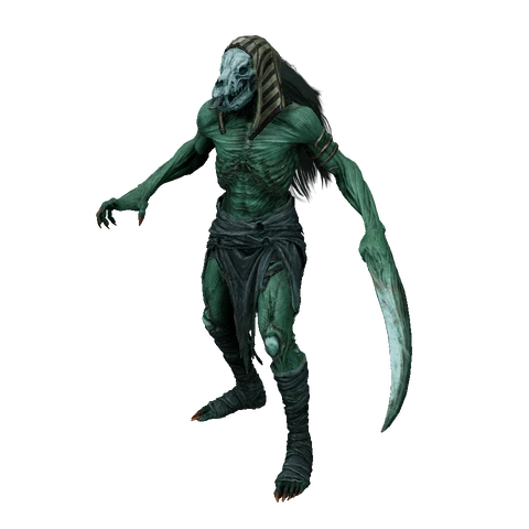 Achmel the Cursed idle animation