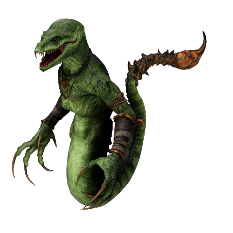 Fangskin idle animation