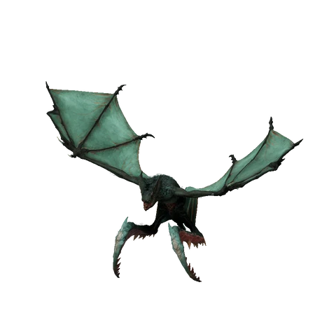 Icehawk Riftwing idle animation