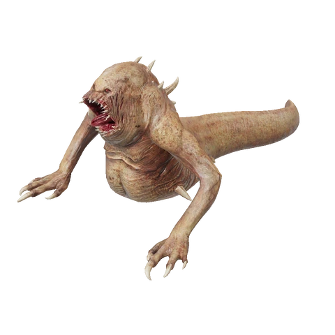 Grotesque Wyrm idle animation