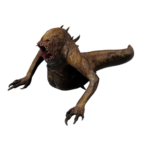 Grotesque Wyrm idle animation