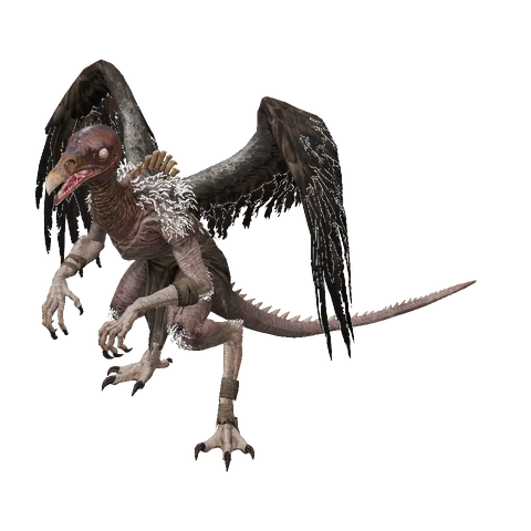 Vulture idle animation