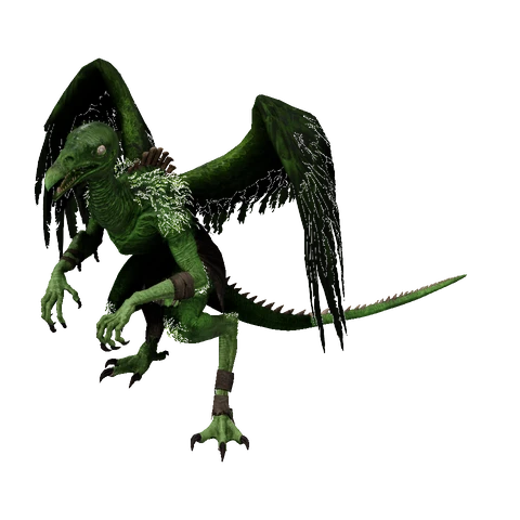 Winged Nightmare idle animation