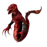 Salamander idle animation