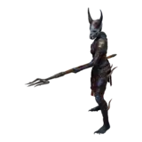 Dark Lancer idle animation