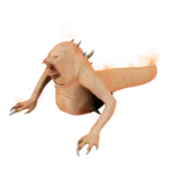 Anguish Worm idle animation