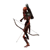 Burning Dead Archer idle animation