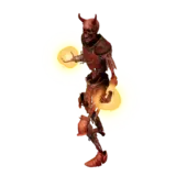 Burning Dead Mage idle animation